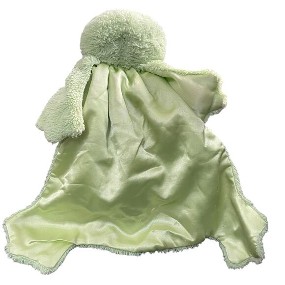 16" Baby Gund Lovey Huggybuddy Frog Security Blanket Plush Satin 59165 Nursery - Picture 12 of 14